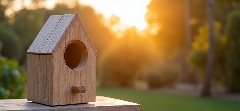 Artisan birdhouse decor collection